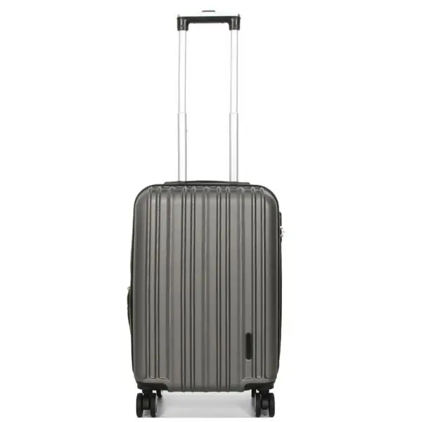 Small Hardshell Luggage Suitcase Grey 20" Hassle-Free Returns