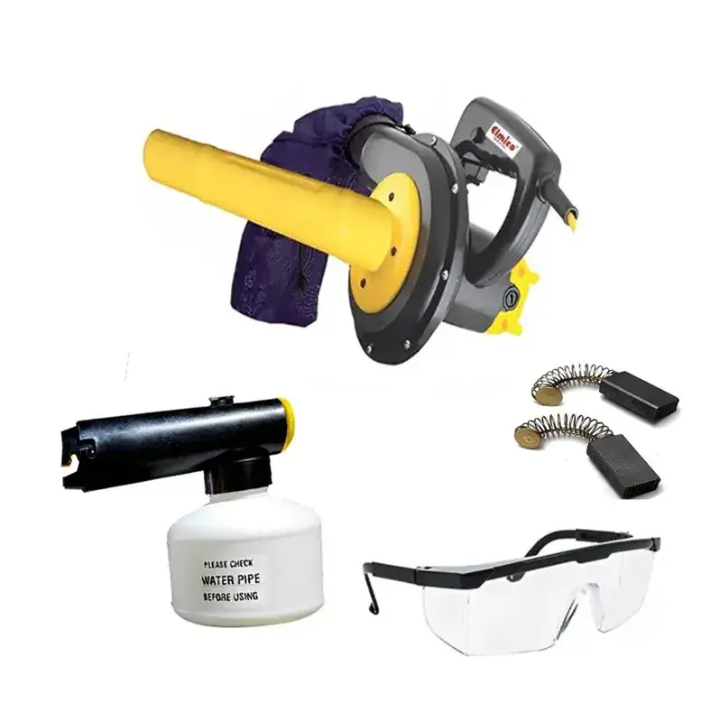 Elmico Vacuum Type Air Blower Cum Mist Sprayer With Carbon Brush, Goggle And 6 Month Warranty (MSB-15+V+G+C) Handmade
