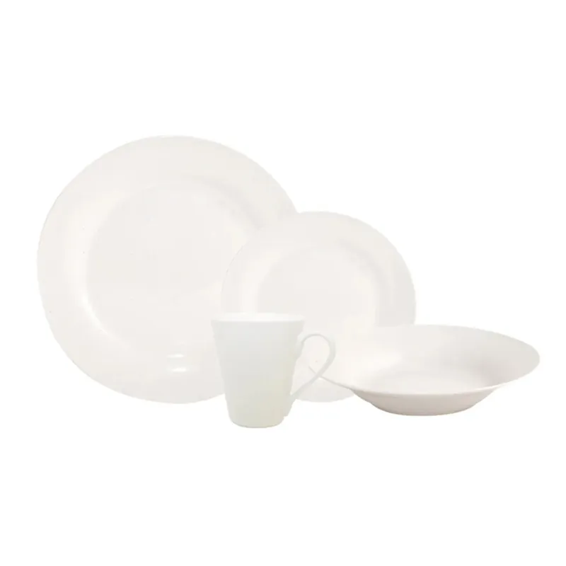 Certified P&K Milan Rim 16 Piece Dinnerset - Gift Box