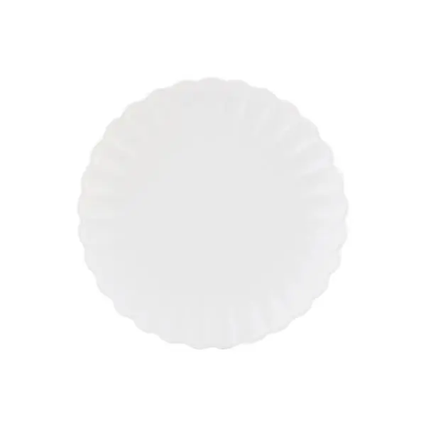 P&K Luxe Cake Plate White 17cm Super Sale