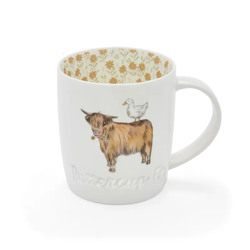 Buttercup Farm Barrel Mug - Angus Sale