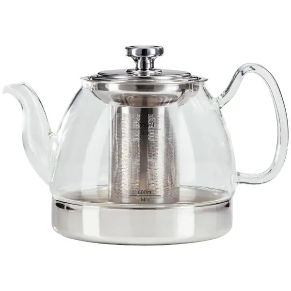 Certified Judge Speciality Teaware Stove Top Glass Teapot 1.2L
