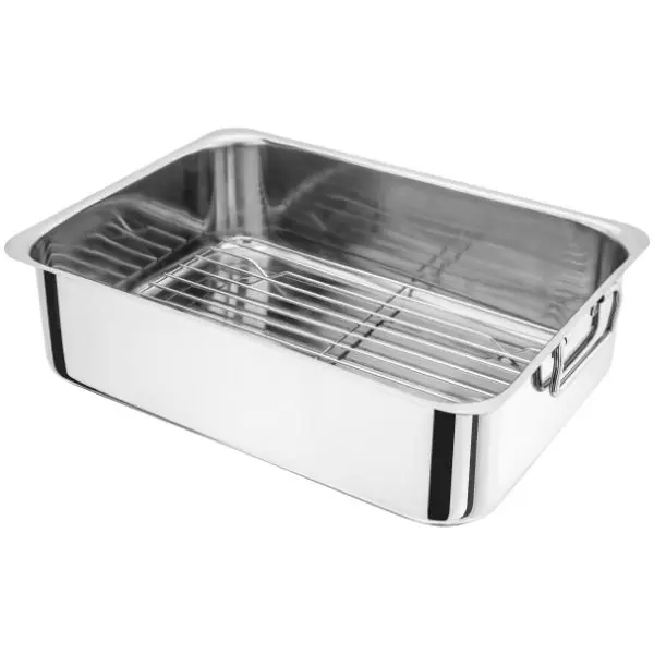 Viral Judge Speciality Cookware 36 x 26 x 10cm Roasting Pan with Rack