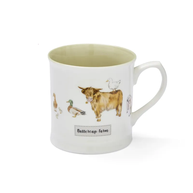 Modern Buttercup Farm Tankard Mug