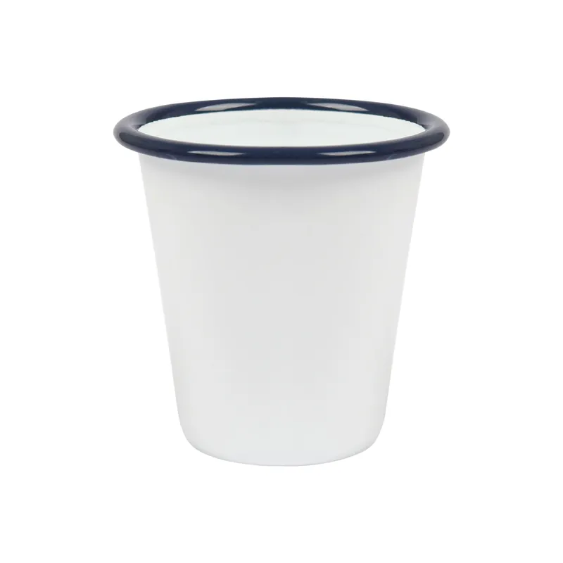 Markdown Argon Enamel Tumbler White/blue 300ml