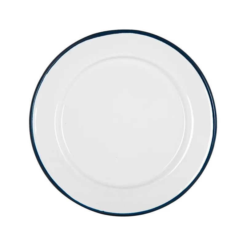 Argon Enamel Plate Navy 20cm Bargain