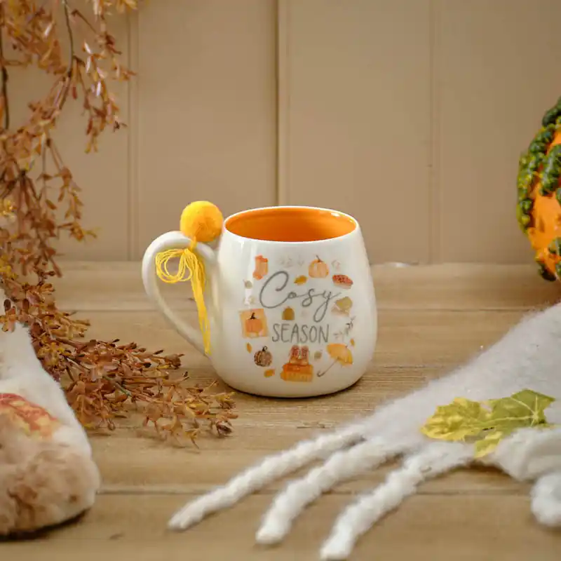 Free Returns Autumn Harvest Cosy Season Mug