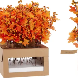 Fast Shipping Berry Branch Autumn 60Cm Orange