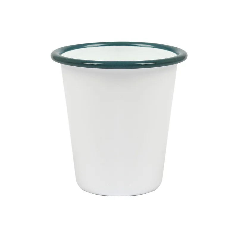Original Argon Enamel Tumbler White/Green 300ml