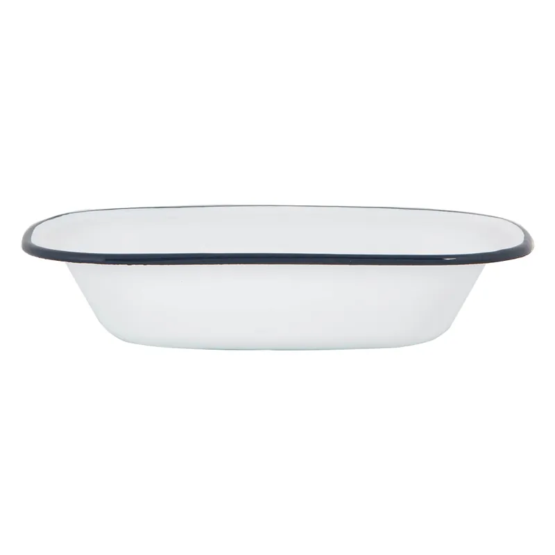 Markdown Argon Enamel Pie Dish Navy- 25.5cm