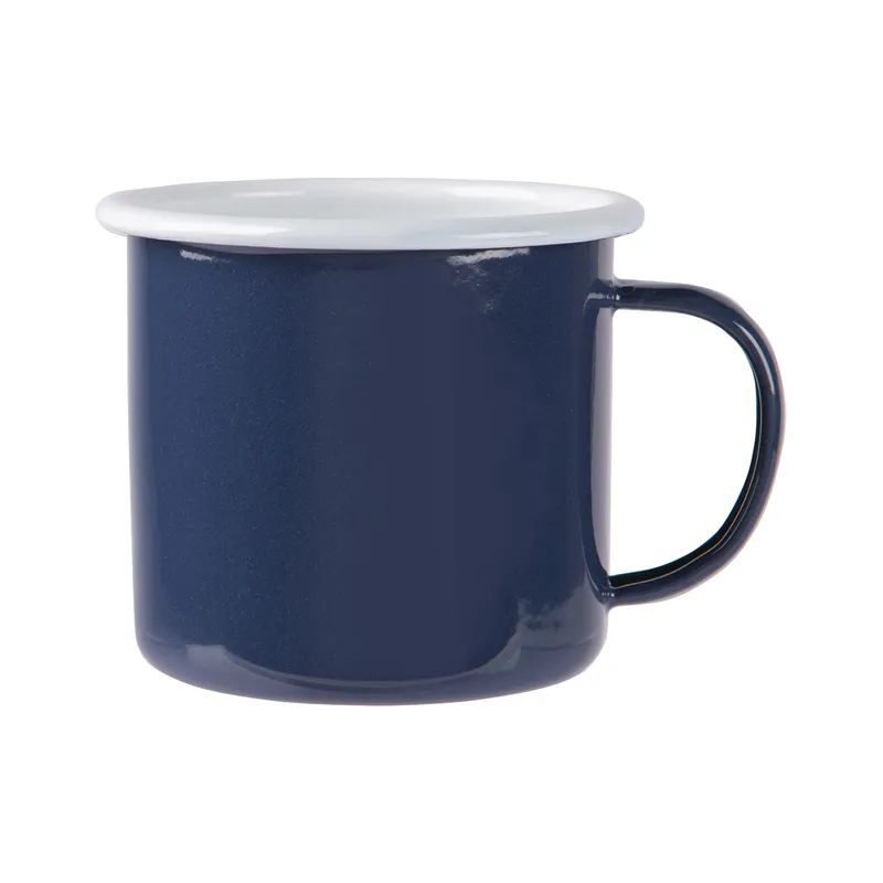 Editor’s Pick Argon Enamel Mug Navy / White 375ml