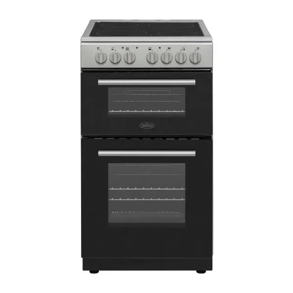Free Delivery Belling BFSE52DOCSIL 50cm Freestanding Electric Cooker A Rated