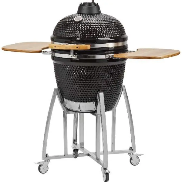 Oscar Camado Ceramic Charcoal BBQ 54cm Grill Black Special Offer