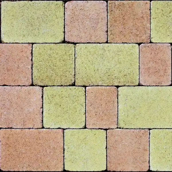 Warranty Included Kingspave Cobble Oak 3 Size Mix x 60mm (8m2)