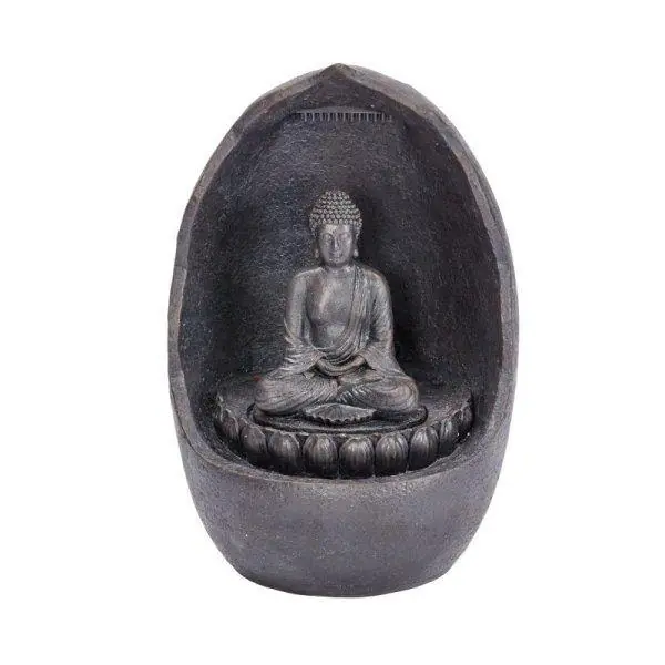 Smart Water Feature Solar Hybrid Powere Buddha Flash Sale