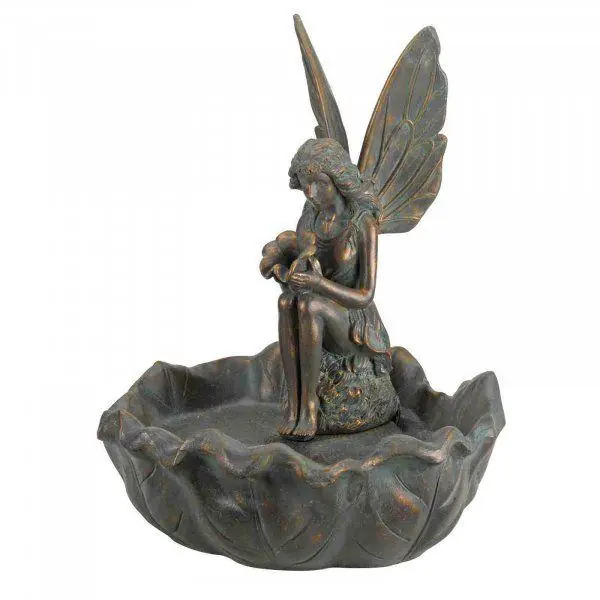 Smart Water Feature Solar PoweredFairy Leaf Fountain Exclusive Offer