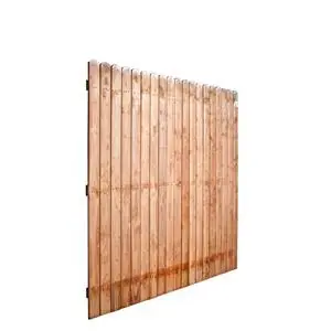 Wicklow Wood Closed Cottage Fence 6 X 6 Goldbrown Best Seller