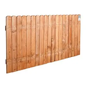 Free Delivery Wicklow Wood Closed Cottage Fence 6 X 4 Gold Brown