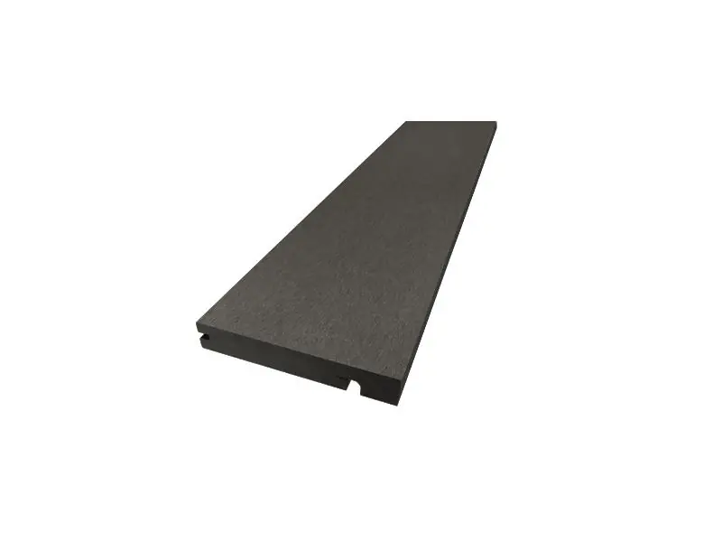 Money Back Guarantee Stair Tread Solid Composite Charcoal 3.6M