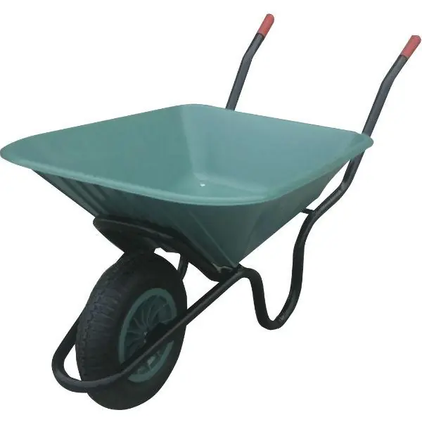 Free Returns Green Garden Wheelbarrow