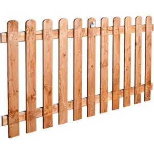 Worldwide Shipping Wicklow Wood Cottage Fence Golden Brown