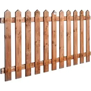 Professional Grade Wicklow Wood Picket Fence
