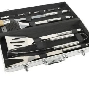 Fresh Stock BBQ Tool Set 9Pcs