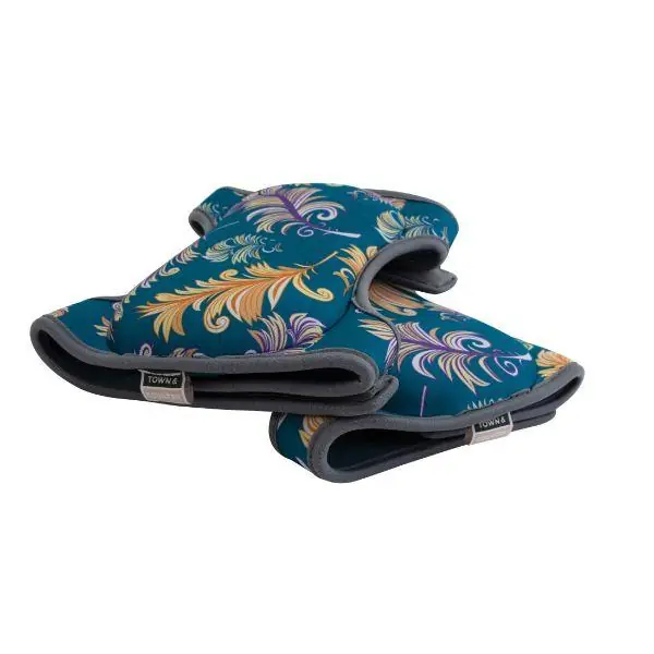While Supplies Last Town & Country Memory Foam Knee Pads Teal