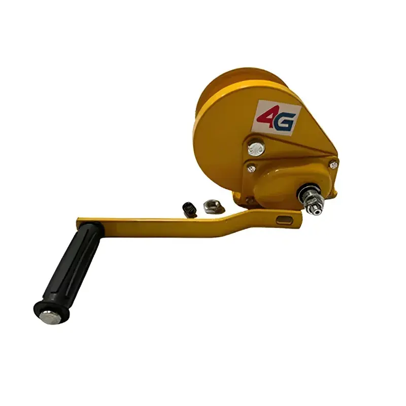 4G 1200 lbs (544 kg) Load Capacity Manual Hand Winch with Auto Lock system Flash Sale