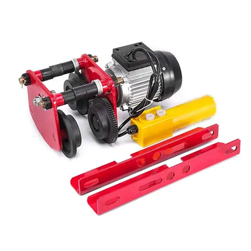 Limited Time 4G 1 Ton Motorized Electric Travelling Trolley For Electric Hoists
