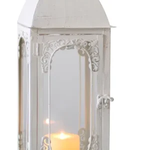 Clearance Moroccan Lantern Large White