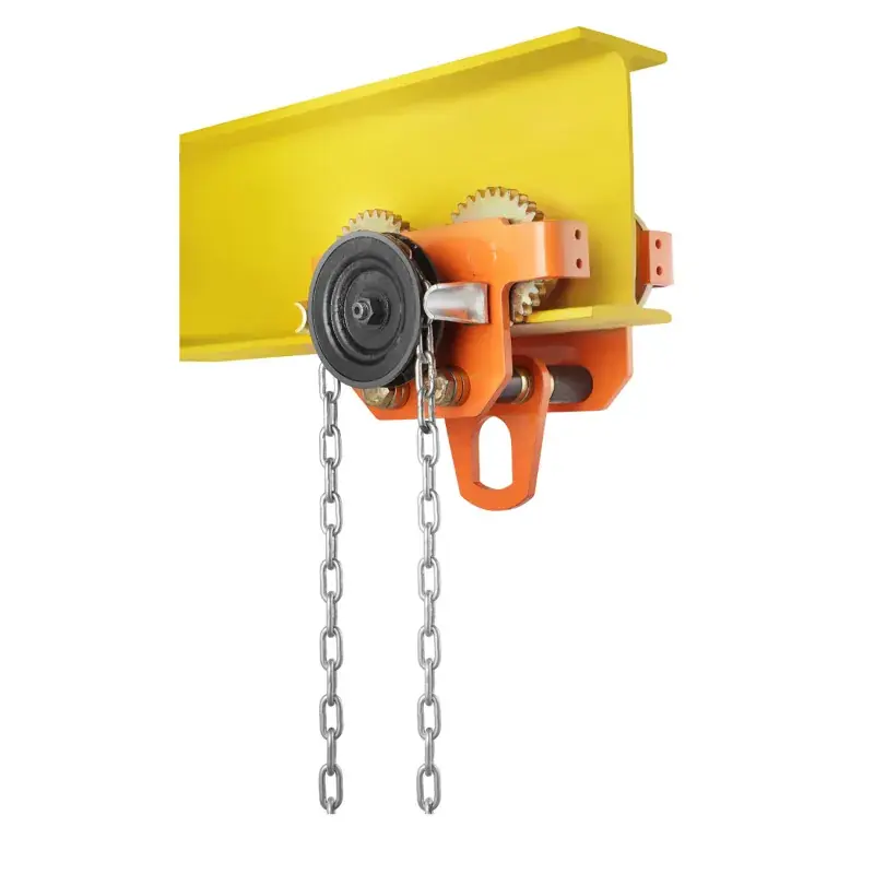 Budget Globe 3 Ton Manual Monorail Travelling Trolley With 3 Meter & 5 mm Hand Chain - 12 Month Warranty