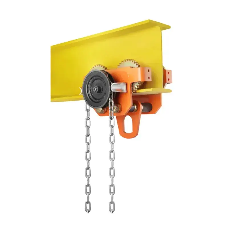 Big Sale Globe 5 Ton Manual Monorail Travelling Trolley With 4.5 Meter & 5 mm Hand Chain - 12 Month Warranty
