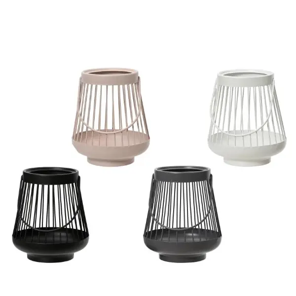 Next Day Delivery RoundIron Lantern With Powder Coating