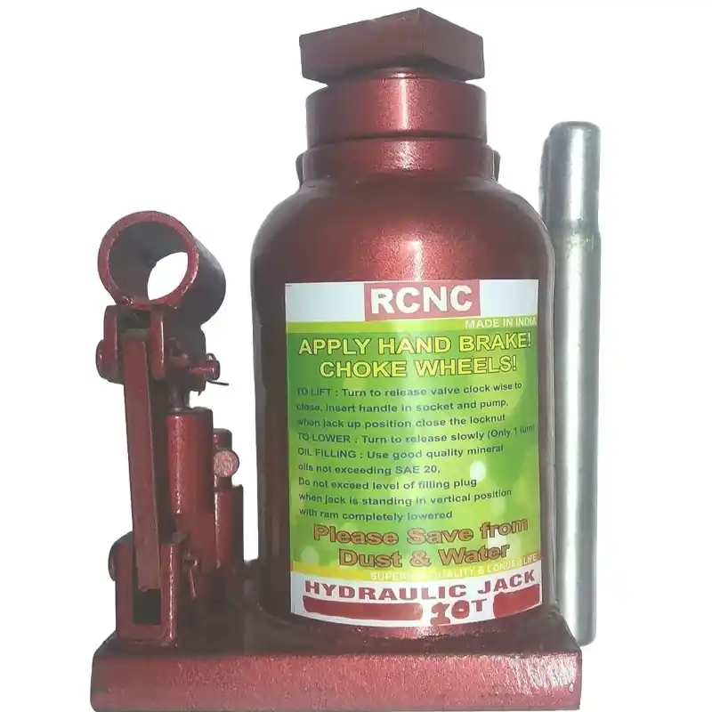 RCNC 10 Ton Bottle Jack For TATA 207, TATA 406, TATA 608, TATA-609, 350 mm Maximum Lifting Height Order Now