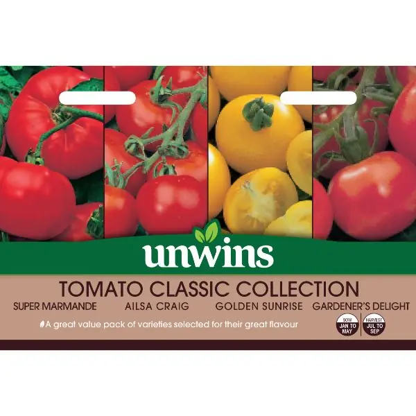 Instant Buy Unwins Seed Packet Tomato Classic Collection