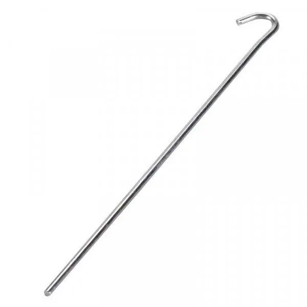 Smart Useful 23cm Galvanised Ground Hooks 10pk Top Pick
