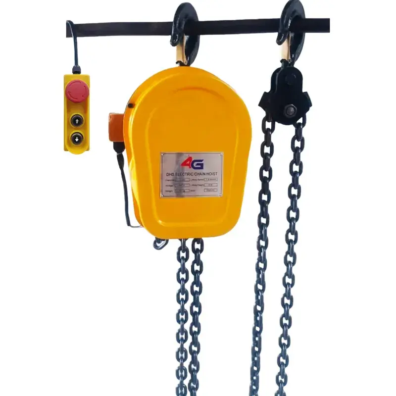 4G 1 Ton Three Phase Electric Chain Hoist With 6 Meter & 6 mm Load Chain, 6 Meter Standard Lift, Single Fall Get Yours
