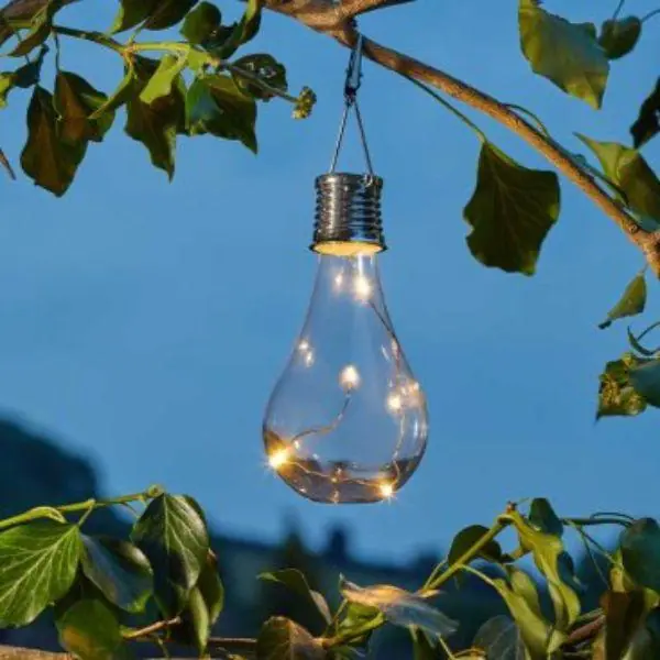 Smart Garden Original Eureka Glass Solar Lightbulb Crafted