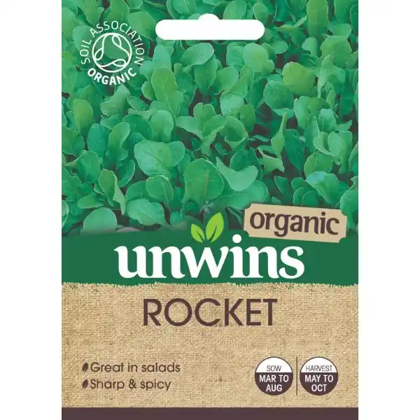 While Supplies Last Unwins Seed Packet Herb Rocket Organic