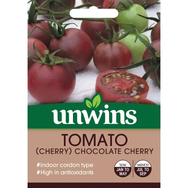 Unwins Seed Packet Tomato Chocolate Cherry Discount