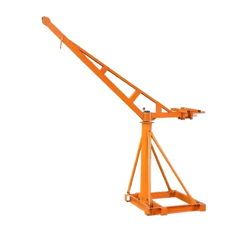 Brand New Crown Power 500 Kg Load Capacity 55 Kg Heavy Duty Mini Crane Frame With 360° Rotation
