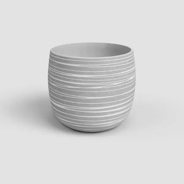 Direct From Factory ArtevasiDoris Ceramic Pot 20Cm Grey