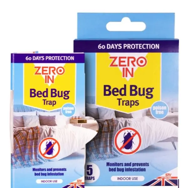 Zero In Bed Bug Traps 5 Pack Direct From Factory