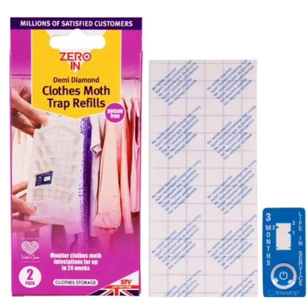 Zero In Demi-Diamond Moth Refills 2 Pack One Day Deal