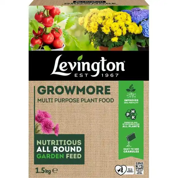 Levington Growmore Garden Plant Food 1.5kg Express Delivery