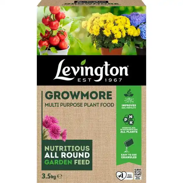 Levington Growmore Garden Plant Food 3.5g Direct From Factory