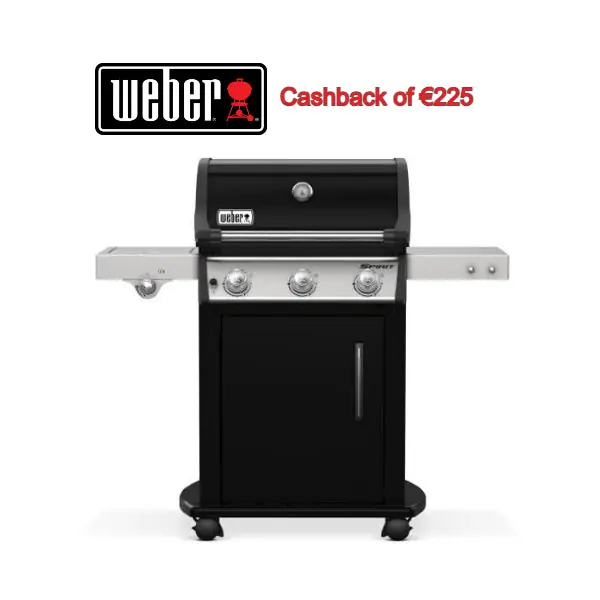 Time-Limited Weber SPIRIT E-325 GBS 3 Burner Gas BBQ