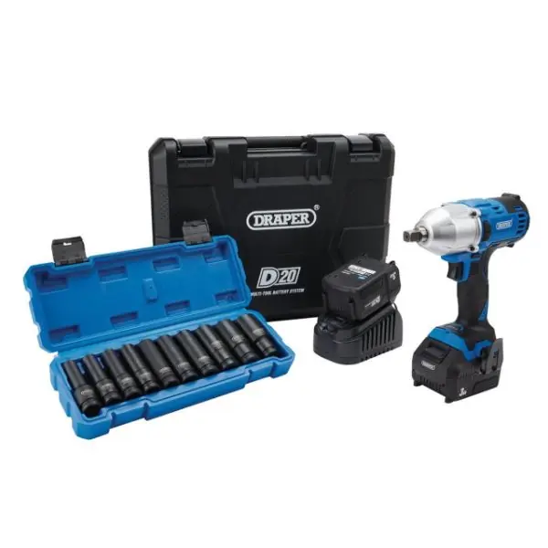 Draper D20 Impact Wrench Kit Save Now