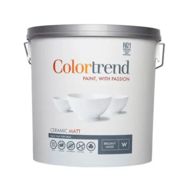 Today Only Colourtrend Ceramic White Base 10L